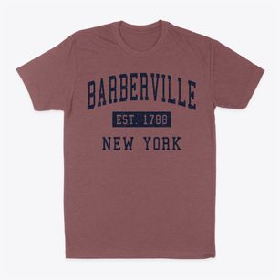 Barberville New York Classic Established Classic Dad T-Shirt