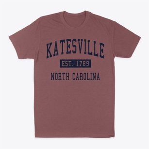 Katesville North Carolina Classic Established Classic Dad T-Shirt