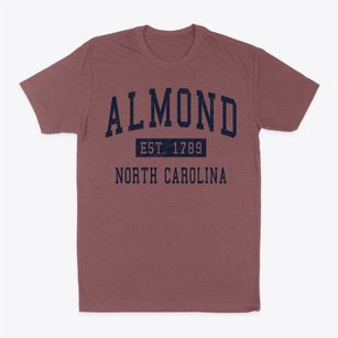 Almond North Carolina Classic Established Classic Dad T-Shirt