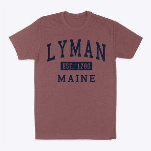 Lyman Maine Classic Established Classic Dad T-Shirt