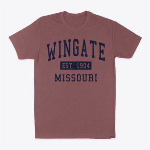 Wingate Missouri Classic Established Classic Dad T-Shirt