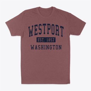 Westport Washington Classic Established Classic Dad T-Shirt