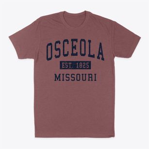 Osceola Missouri Classic Established Classic Dad T-Shirt