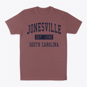 Jonesville South Carolina Classic Established Classic Dad T-Shirt