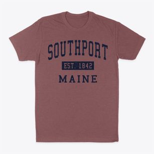 Southport Maine Classic Established Classic Dad T-Shirt