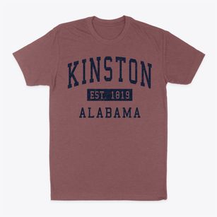 Kinston Alabama Classic Established Classic Dad T-Shirt
