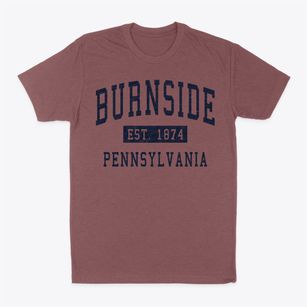 Burnside Pennsylvania Classic Established Classic Dad T-Shirt
