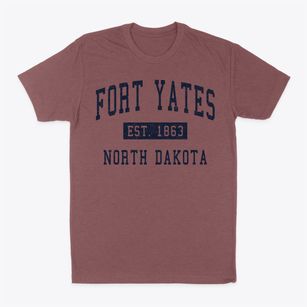 Fort Yates North Dakota Classic Established Classic Dad T-Shirt