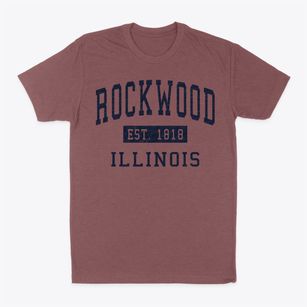 Rockwood Illinois Classic Established Classic Dad T-Shirt