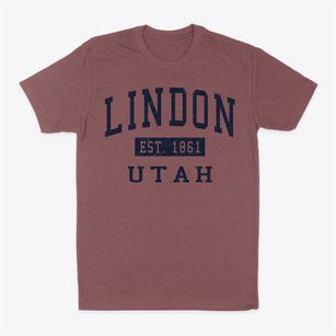 Lindon Utah Classic Established Classic Dad T-Shirt