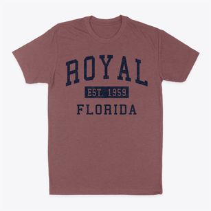 Royal Florida Classic Established Classic Dad T-Shirt