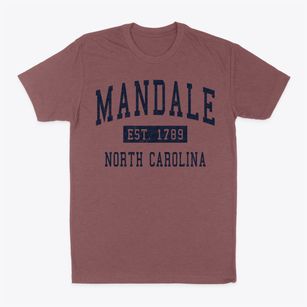 Mandale North Carolina Classic Established Classic Dad T-Shirt