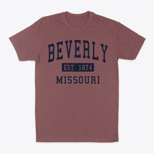 Beverly Missouri Classic Established Classic Dad T-Shirt