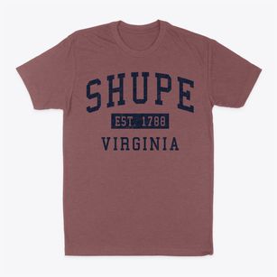 Shupe Virginia Classic Established Classic Dad T-Shirt