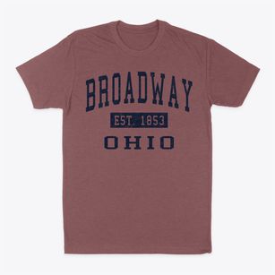 Broadway Ohio Classic Established Classic Dad T-Shirt
