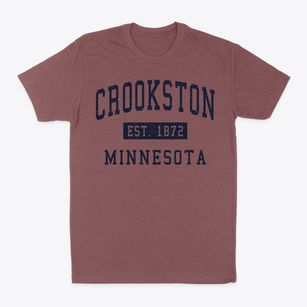 Crookston Minnesota Classic Established Classic Dad T-Shirt