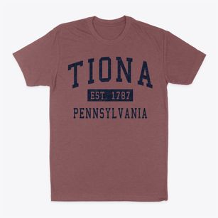 Tiona Pennsylvania Classic Established Classic Dad T-Shirt