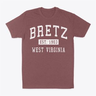 Bretz West Virginia Classic Established Classic Dad T-Shirt