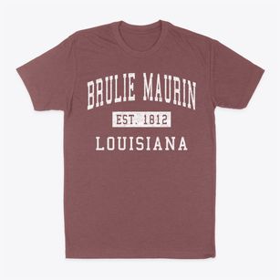 Brulie Maurin Louisiana Classic Established Classic Dad T-Shirt