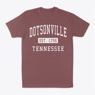 Dotsonville Tennessee Classic Established Classic Dad T-Shirt