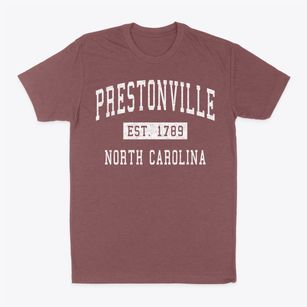 Prestonville North Carolina Classic Established Classic Dad T-Shirt