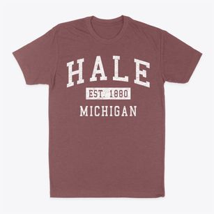 Hale Michigan Classic Established Classic Dad T-Shirt