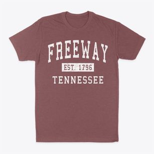 Freeway Tennessee Classic Established Classic Dad T-Shirt