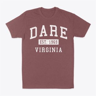 Dare Virginia Classic Established Classic Dad T-Shirt