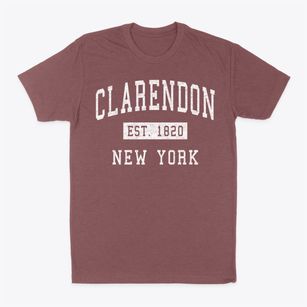 Clarendon New York Classic Established Classic Dad T-Shirt
