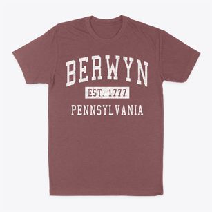 Berwyn Pennsylvania Classic Established Classic Dad T-Shirt