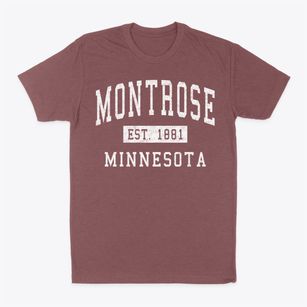 Montrose Minnesota Classic Established Classic Dad T-Shirt
