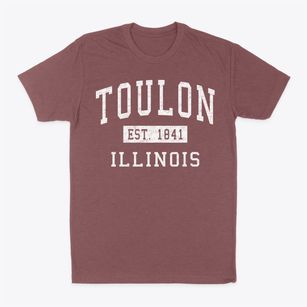 Toulon Illinois Classic Established Classic Dad T-Shirt