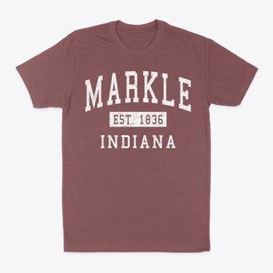 Markle Indiana Classic Established Classic Dad T-Shirt