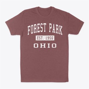Forest Park Ohio Classic Established Classic Dad T-Shirt
