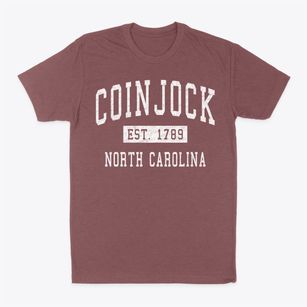 Coinjock North Carolina Classic Established Classic Dad T-Shirt