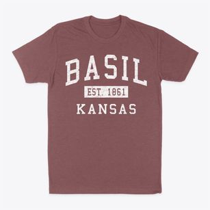 Basil Kansas Classic Established Classic Dad T-Shirt