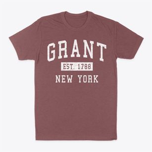 Grant New York Classic Established Classic Dad T-Shirt