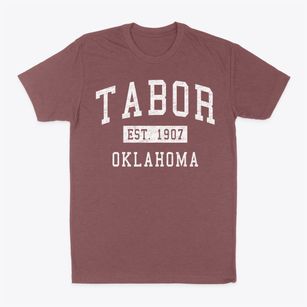 Tabor Oklahoma Classic Established Classic Dad T-Shirt