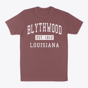Blythwood Louisiana Classic Established Classic Dad T-Shirt
