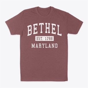 Bethel Maryland Classic Established Classic Dad T-Shirt