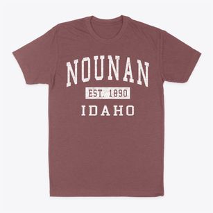 Nounan Idaho Classic Established Classic Dad T-Shirt