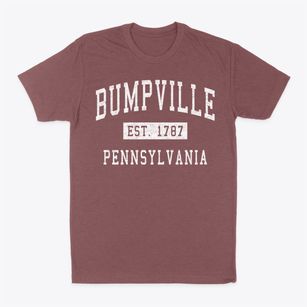 Bumpville Pennsylvania Classic Established Classic Dad T-Shirt
