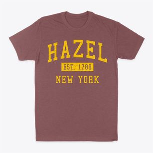 Hazel New York Classic Established Classic Dad T-Shirt