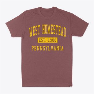 West Homestead Pennsylvania Classic Established Classic Dad T-Shirt
