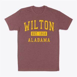 Wilton Alabama Classic Established Classic Dad T-Shirt