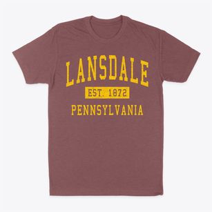 Lansdale Pennsylvania Classic Established Classic Dad T-Shirt