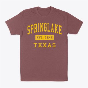 Springlake Texas Classic Established Classic Dad T-Shirt