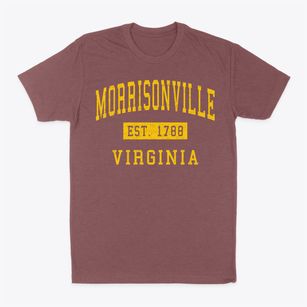 Morrisonville Virginia Classic Established Classic Dad T-Shirt
