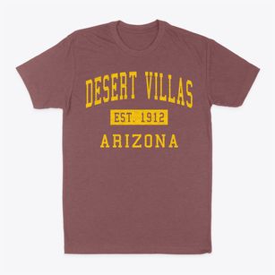 Desert Villas Arizona Classic Established Classic Dad T-Shirt