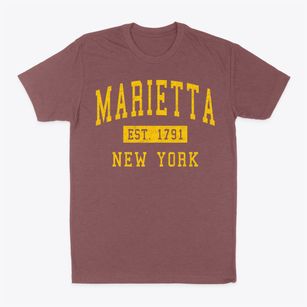 Marietta New York Classic Established Classic Dad T-Shirt